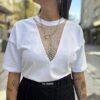 CAMISETA ENCAJE
