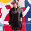 sudadera negra manga larga intensita por pepa rodriguez
