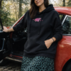 falda midi de color verde petroleo con estampado de animal prin, tejido fino y amplio que hace que sea comoda
