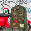 sobrecamisa de camuflaje estilo militar con parches y bordados edicion limitada de pepa rodriguez